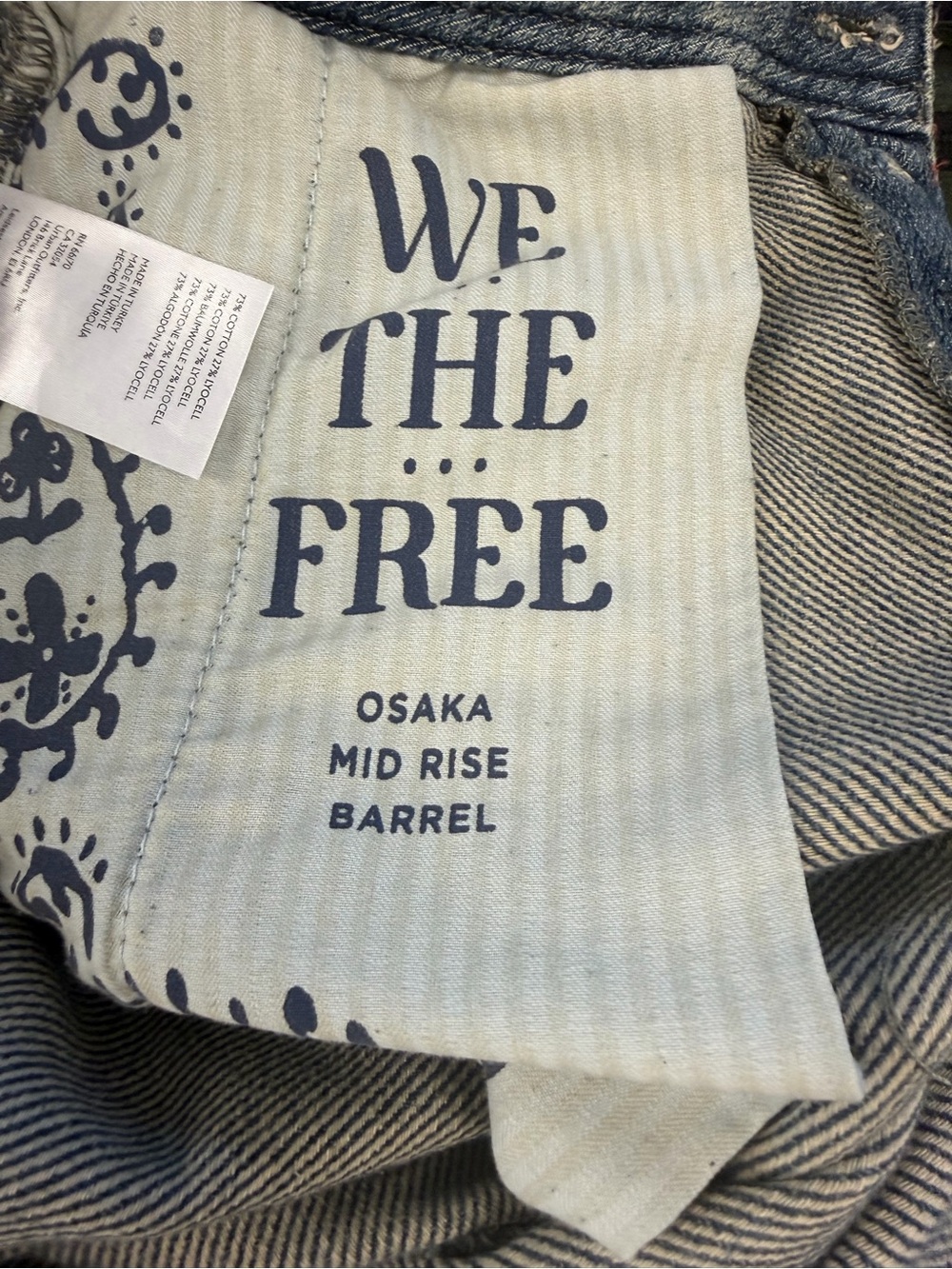 Osaka mid rise barrel jeans - Picture 6 of 8